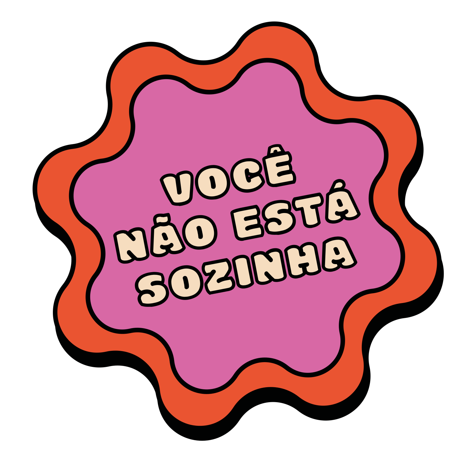 Selo: Você não está sozinha